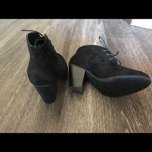 A pair of boutique boots.